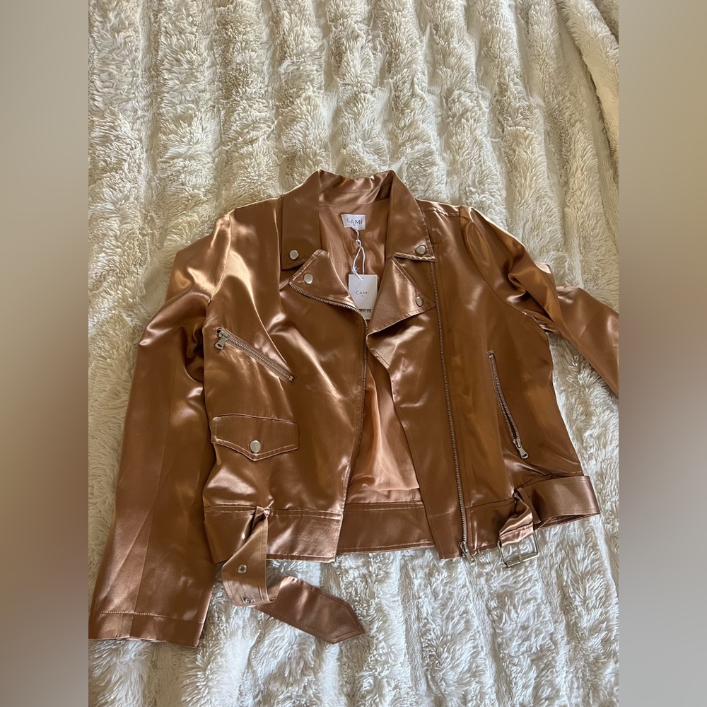 Cami ny soft bomber jacket